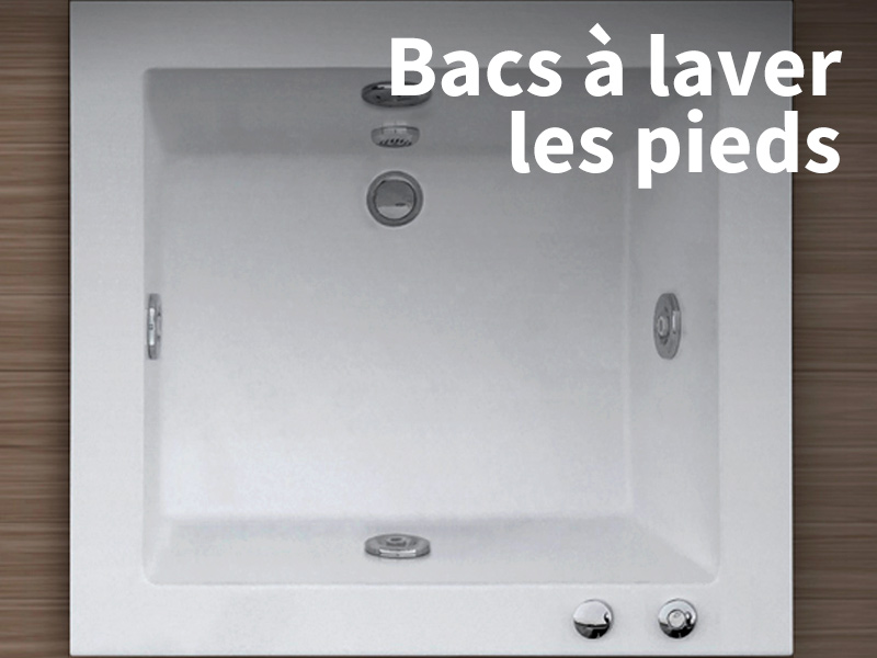 BACS À LAVER LES PIEDS